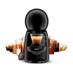 CAFETERA DE CAPSULAS KRUPS NESCAFE DOLCE GUSTO PICCOLO XS 15 BARES 1500W 0.8L NEGRO