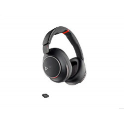 AURICULARES POLY INALAMBRICO VOYAGER SURROUND 85 UC + ADAPTADOR USB-C/A + SOPORTE DE CARGA