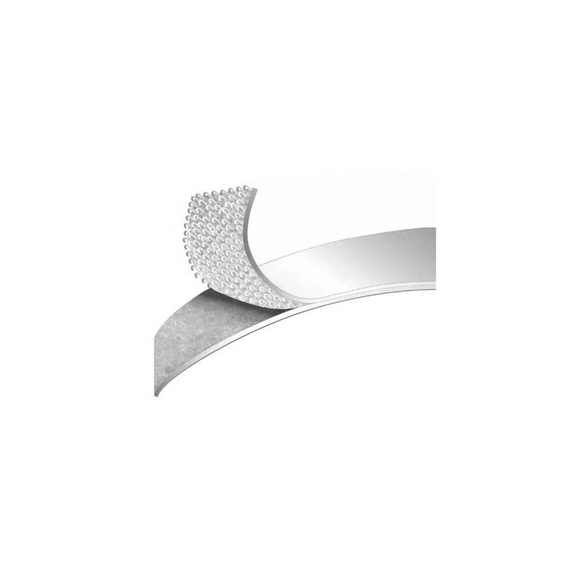 CINTA DE CIERRE ADHESIVA PLICO VELCRO BLANCO HEMBRA 50 MM X 25 M