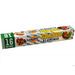 PAPEL ALUMINIO GRANDI ROLLO 30 CM X 16 M