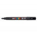 ROTULADOR UNI POSCA PC-3M MARCADOR DE PINTURA PUNTA CONICA 0,9-1,3 MM NEGRO