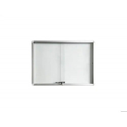 VITRINA DE ANUNCIO ROCADA LACADA MAGENTICA PUERTA CORREDERA 8XA4