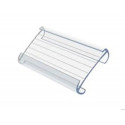 SOPORTE PORTAPRECIOS Q-CONNECT REUTILIZABLE PARA ESTANTERIA ETIQUETA 40X1000 MM TRANSPARENTE