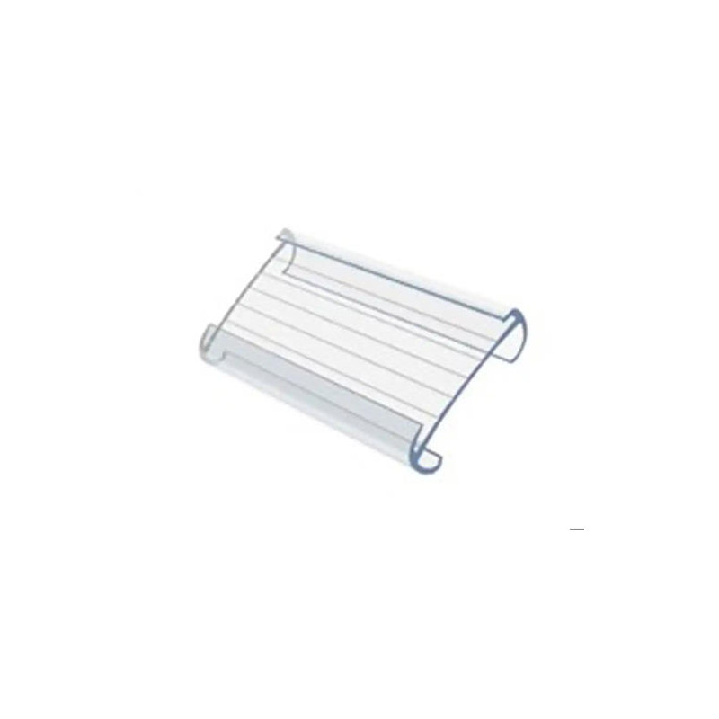 SOPORTE PORTAPRECIOS Q-CONNECT REUTILIZABLE PARA ESTANTERIA ETIQUETA 40X1000 MM TRANSPARENTE