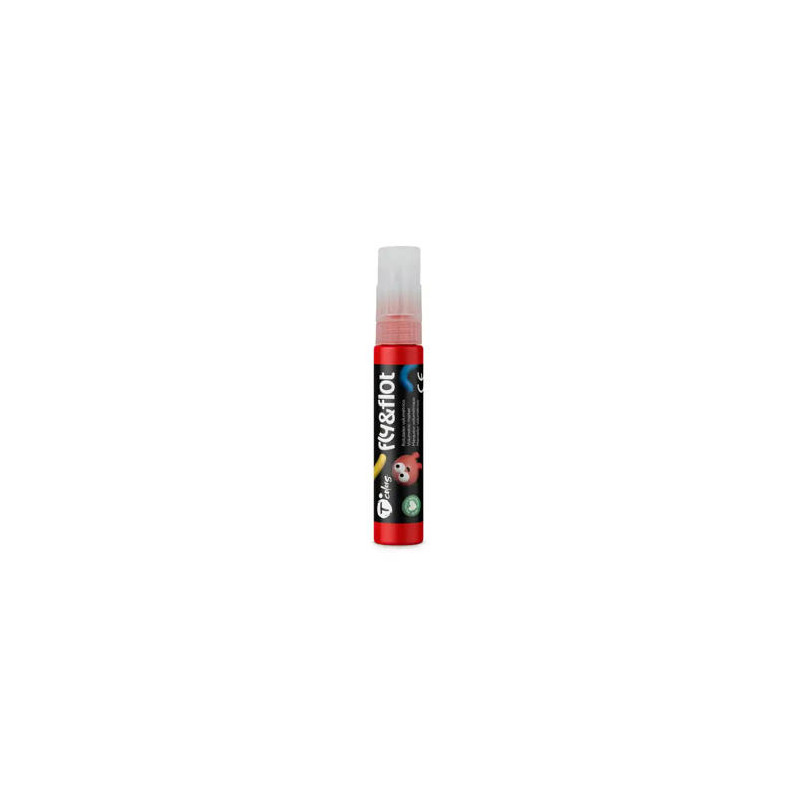 ROTULADOR TCOLORS FLY&FLOT EFECTO 3D VOLUMETRICO 25 ML COLOR ROJO