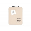 PIZARRA BLANCA BI-OFFICE EASY MAGNETICA CON ROTULADOR COLOR BEIGE 279X355 MM