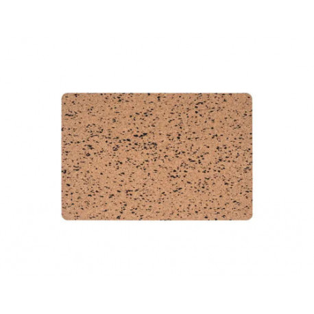 TABLERO CORCHO SIN MARCO BI-OFFICE ECO DOBLE CARA CON GOMA EVA NEGRA 600X400 MM