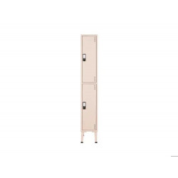 TAQUILLA METALICA BI-OFFICE 1 MODULO 2 PUERTAS COLOR BEIGE 1900X300X500 MM