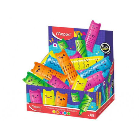 ROTULADOR MAPED FLUORESCENTE MINI KAWAI