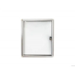 VITRINA DE ANUNCIO ROCADA PUERTA APERTURA VERTICAL LACADA MAGNETICA 4XA4