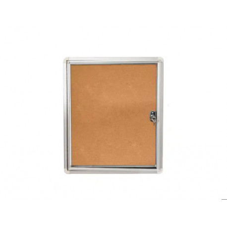 VITRINA DE ANUNCIO ROCADA PUERTA APERTURA CORCHO 9XA4