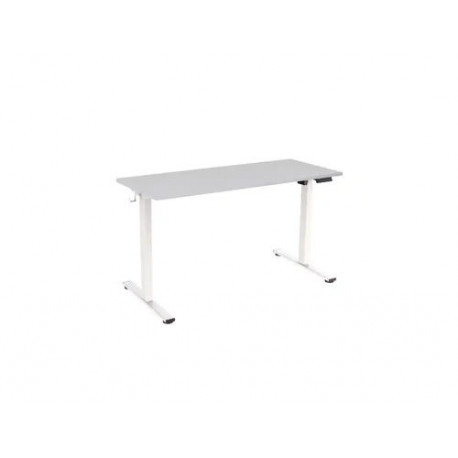 MESA REGULABLE ROCADA E-TABLE ECO REGULABLE EN ALTURA ELECTRICA ESTRUCTURA METALICA BLANCO/GRIS 120X