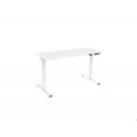 MESA REGULABLE ROCADA E-TABLE ECO REGULABLE EN ALTURA ELECTRICA ESTRUCTURA METALICA BLANCO/BLANCO 12