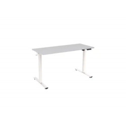 MESA REGULABLE ROCADA E-TABLE ECO REGULABLE EN ALTURA ELECTRICA ESTRUCTURA METALICA BLANCO/GRIS 140X