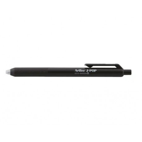 BOLIGRAFO ARTLINE J-POP ECO GREEN RETRACTIL TINTA GEL 0,7 MM NEGRO