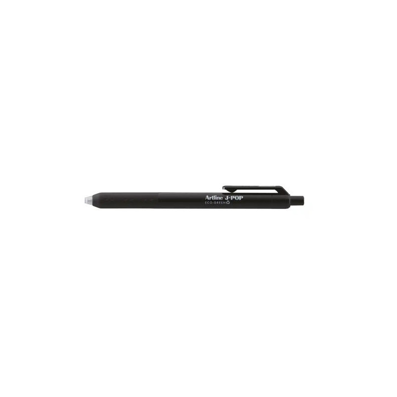 BOLIGRAFO ARTLINE J-POP ECO GREEN RETRACTIL TINTA GEL 0,7 MM NEGRO