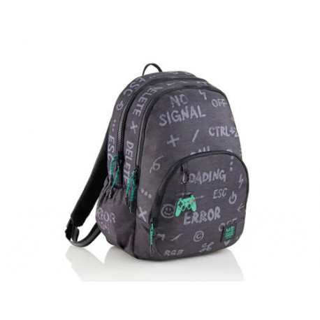 MOCHILA MIQUELRIUS TRIPLE OSLO GAME OVER 410X280 MM