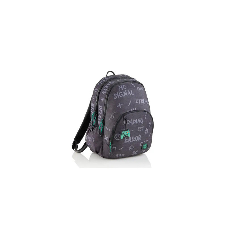 MOCHILA MIQUELRIUS TRIPLE OSLO GAME OVER 410X280 MM
