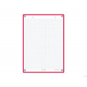 FICHA DE REVISION OXFORD FLASHCARDS 2.0 148X210 MM 250 G CUADRICULA 5MM COLOR ROJO PAQUETE DE 30 UNI