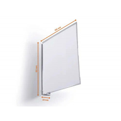 SENAL DE PASILLO MAGNETICA DURABLE 149X149 MM PACK DE 10 UNIDADES