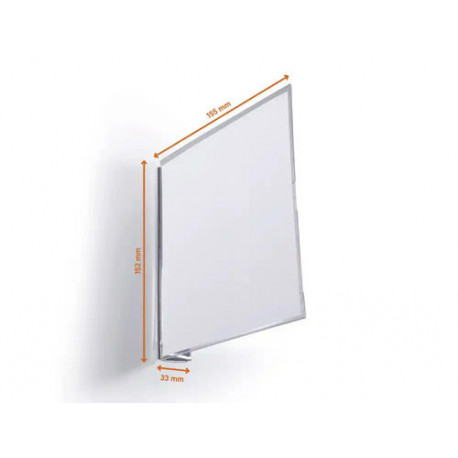 SENAL DE PASILLO MAGNETICA DURABLE 149X149 MM PACK DE 10 UNIDADES