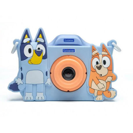 CAMARA FOTOS DIGITAL LEXIBOOK BLUEY Y BINGO CON PROTECCION PANTALLA LCD 2" MEMORIA 32 GB
