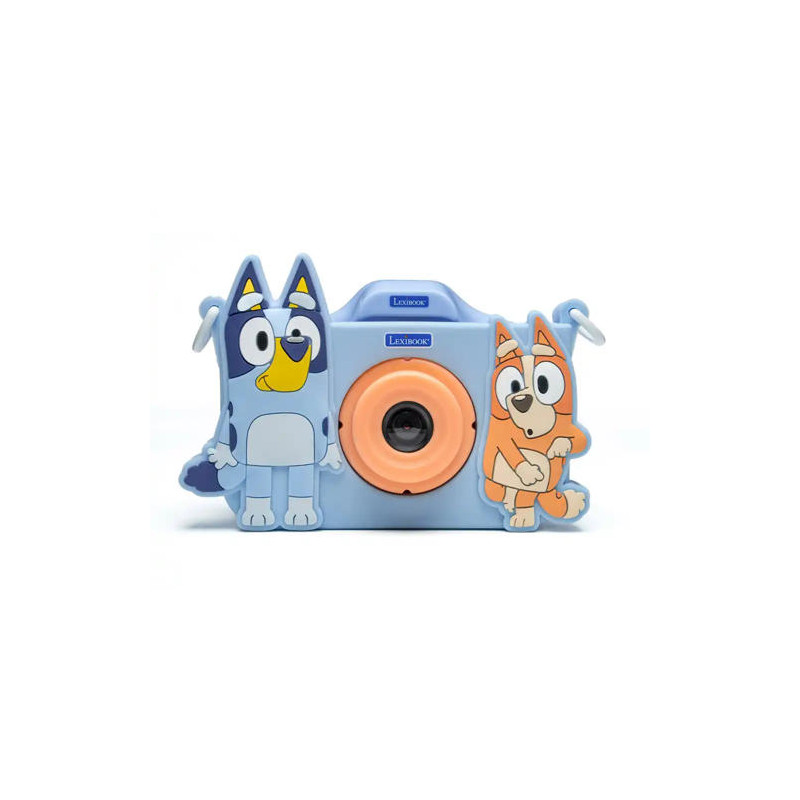 CAMARA FOTOS DIGITAL LEXIBOOK BLUEY Y BINGO CON PROTECCION PANTALLA LCD 2" MEMORIA 32 GB