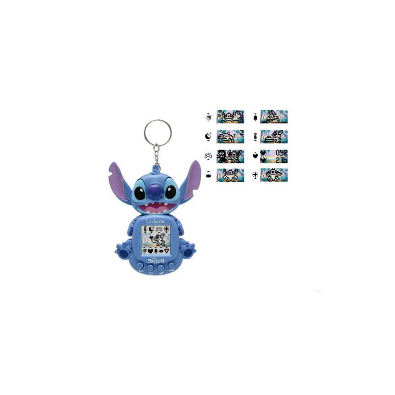 MASCOTA INTERACTIVA LEXIBOOK DISNEY STITCH MY BEST-E PANTALLA LCD CON 8 CATEGORIAS DE JUEGOS