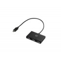 HUB HP USB-C A 3X USB-A