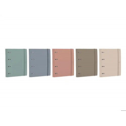 CARPETA ANILLAS OXFORD EUROPEANBINDER FOREST DIN A4+ CON RECAMBIO CUADRO 5MM