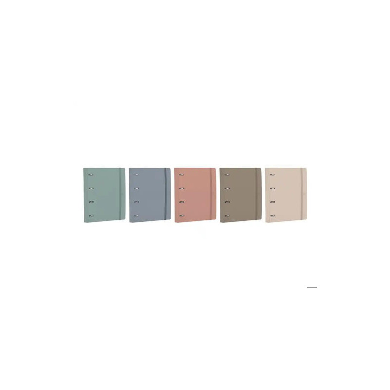 CARPETA ANILLAS OXFORD EUROPEANBINDER FOREST DIN A4+ CON RECAMBIO CUADRO 5MM