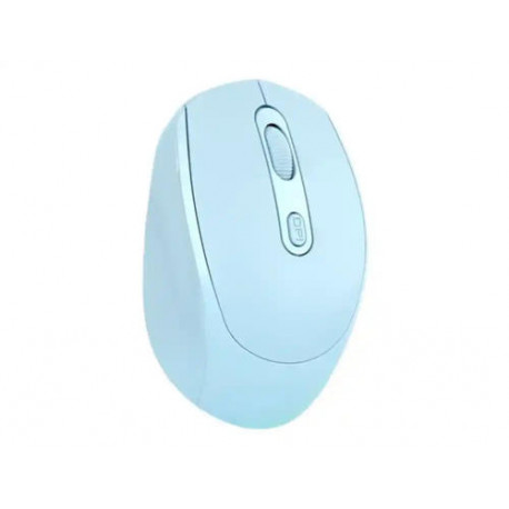 RATON Q-CONNECT OPTICO INALAMBRICO DPI 800/1200/1600 RECEPTOR USB 2,4 GHZ AZUL CLARO