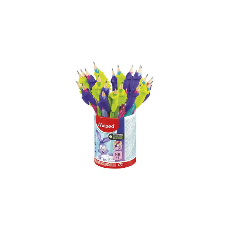 LAPIZ DE GRAFITO MAPED HB GOMA CON ADAPTADOR ERGON KIDY
