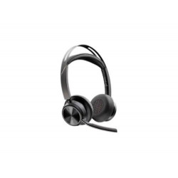 AURICULARES POLY INALAMBRICO VOYAGER FOCUS 2 USB-C-C + ADAPTADOR USB-C/A + SOPORTE DE CARGA