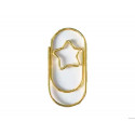 CLIPS IMAGINOVO 28 MM FORMA ESTRELLA EN BLISTER DE 10 UNIDADES