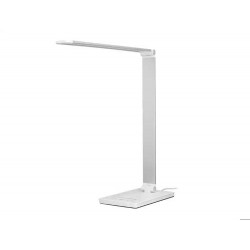 LAMPARA DE ESCRITORIO Q-CONNECT VEGA LED 10W 400 LM TACTIL 5 NIVELES DE COLOR BRILLO REGULABLE COLOR