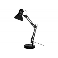 LAMPARA DE ESCRITORIO Q-CONNECT POLARIS METALICA CON INTERRUPTOR BRAZO DOBLE TRES ARTICULACIONES COL