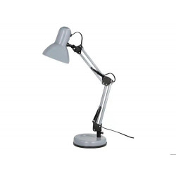 LAMPARA DE ESCRITORIO Q-CONNECT POLARIS METALICA CON INTERRUPTOR BRAZO DOBLE TRES ARTICULACIONES COL