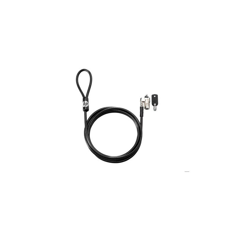 CANDADO DE SEGURIDAD HP CON LLAVE PARA PORTATILES LONGITUD 1,83 MT