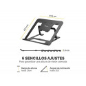 SOPORTE PARA PORTATIL FELLOWES ALUMIA PLEGABLE NEGRO 315X230X20 MM