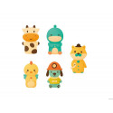 MARIONETAS DE DEDOS IMAGINOVO TINY TALES PVC ANIMALES FANTASIA BLISTER DE 5 UNIDADES SURTIDAS