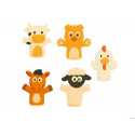 MARIONETAS DE DEDOS IMAGINOVO TINY TALES PVC GRANJA BLISTER DE 5 UNIDADES SURTIDAS