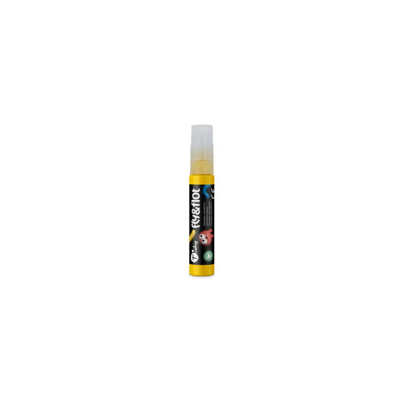 ROTULADOR TCOLORS FLY&FLOT EFECTO 3D VOLUMETRICO 25 ML COLOR AMARILLO