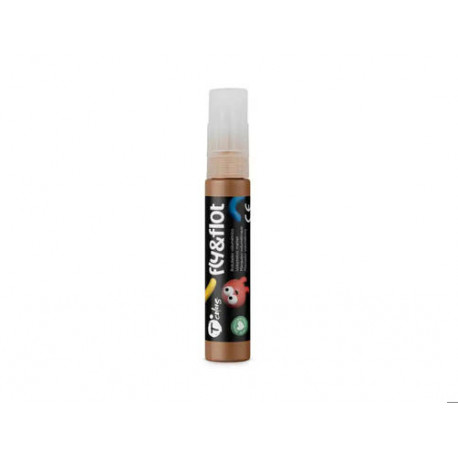 ROTULADOR TCOLORS FLY&FLOT EFECTO 3D VOLUMETRICO 25 ML COLOR MARRON