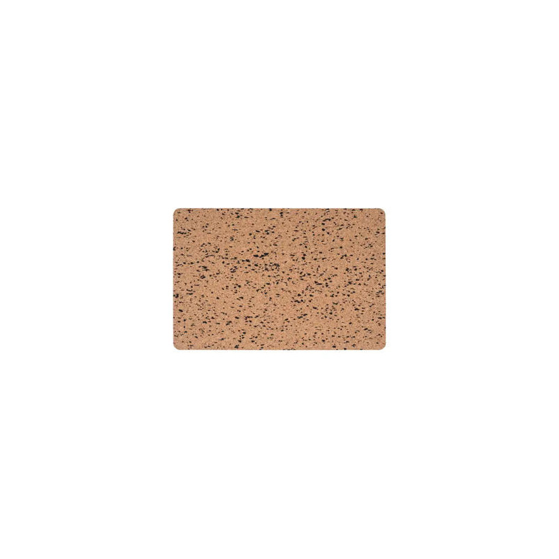 TABLERO CORCHO SIN MARCO BI-OFFICE ECO DOBLE CARA CON GOMA EVA NEGRA 600X400 MM
