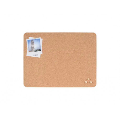 TABLERO CORCHO SIN MARCO BI-OFFICE ECO DOBLE CARA 400X300 MM