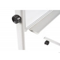 PIZARRA BLANCA BI-OFFICE MOBILE MAGNETICA DOBLE CARA FLIPCHART AJUSTABLE EN ALTURA 700X1200 MM