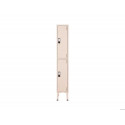 TAQUILLA METALICA BI-OFFICE 1 MODULO 2 PUERTAS COLOR BEIGE 1900X300X500 MM