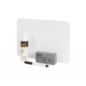 SET ESCOLAR BI-OFFICE 35 PIZARRA BLANCA MELAMINA DOBLE CARA A4 + 35 BORRADORES + 35 ROTULADORES + 1 