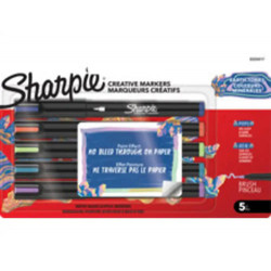 ROTULADOR SHARPIE ACRILICO CREATIVE MARKERS BULL BLISTER DE 5 UNIDADES COLORES SURTIDOS